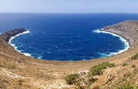 View from the Top of Lehua Island